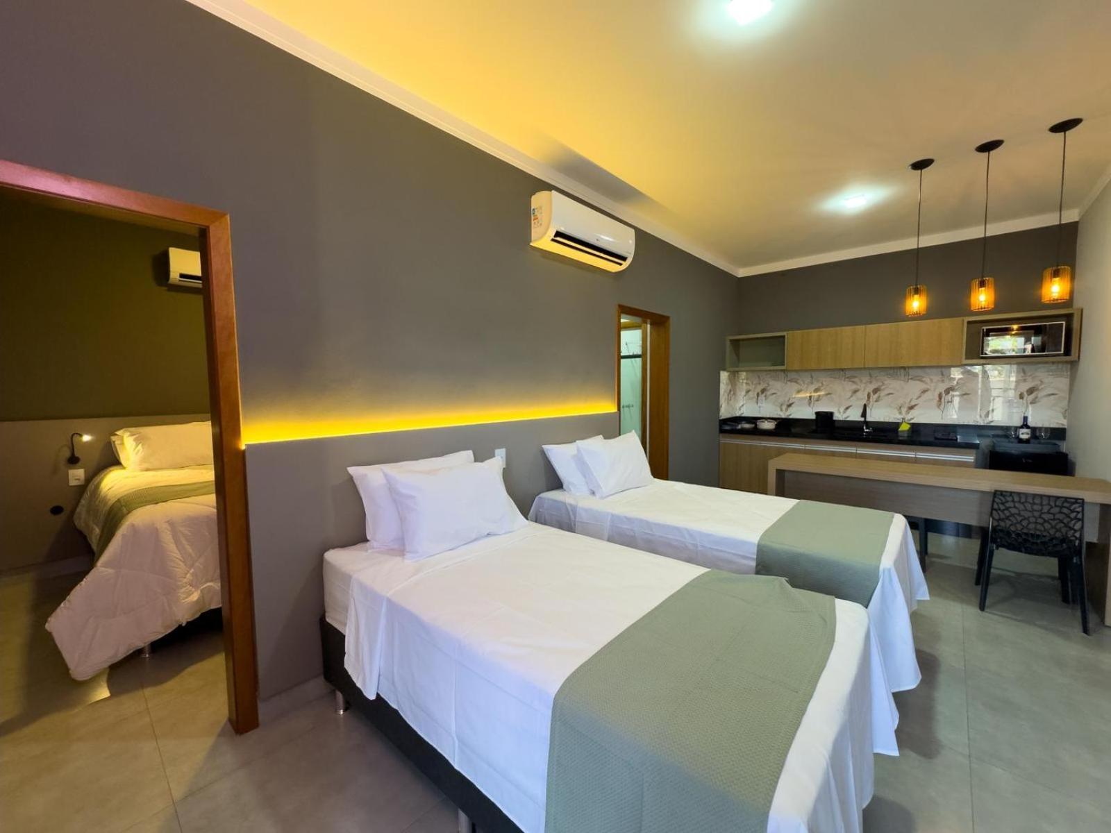 Ondara Flat Hotel Andradina Ngoại thất bức ảnh