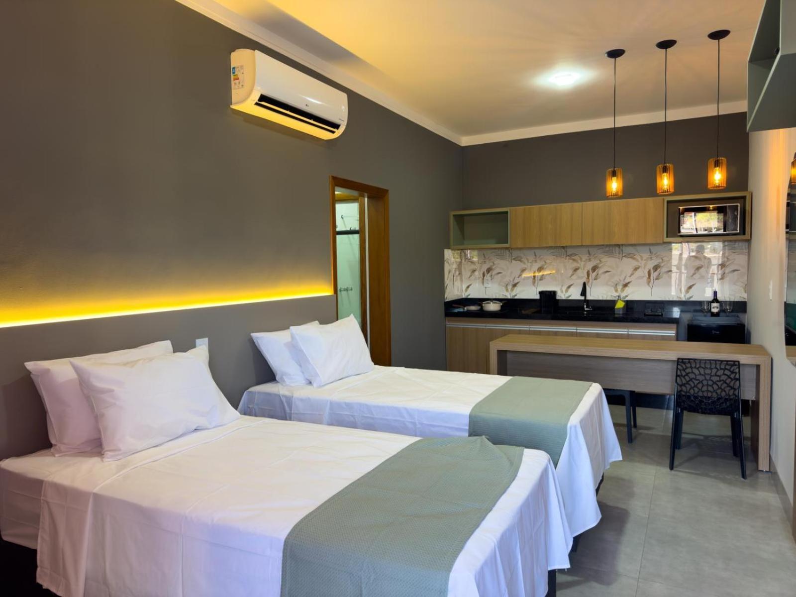 Ondara Flat Hotel Andradina Ngoại thất bức ảnh